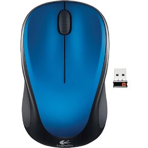 لوجيتك ماوس USB لاسلكي M317 - أزرق (متجدد)