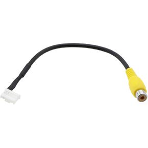 The Lord of the Tools 1PC Reverse Camera RCA Adaptor Compatible with Alpine Halo Head Unit for iLX-F115D iLX-F905D Replacement Part KWE-CAM1D Adapter 18cm