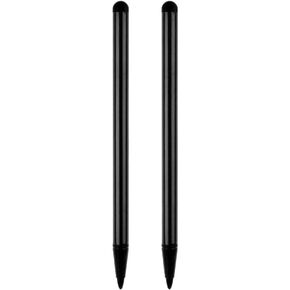 2Pcs Black Stylus Pens for Touch Screens -Stylus Pen Universal Touch Screen Pens -High Sensitivity Precision Capacitive Stylus Pen-Compatible with iPad Touch Screen Smartphones