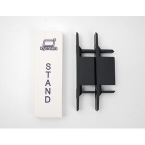 UPspec Gaming xScreen Stand - Designed for Xbox - Ideal Compatible Feet Designed for an xScreen Attached to an Xbox Series S to go Vertical. (Carbon Black)