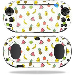 MightySkins Skin Compatible with Sony PS Vita (Wi-Fi 2nd Gen) wrap Cover Sticker Skins Fruit Friends