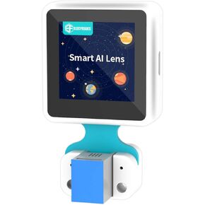 ELECFREAKS Smart AI Lens Kit Planet X Vision Sensor with Recognition Function Module and Trained Models 1.3 Inch Mini Screen Compatible with 3.3v~5v microbit Expansion Board