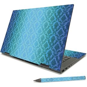MightySkins Skin Compatible with HP Envy x360 15" (2021) - Antique Purple | Protective, Durable, and Unique Vinyl Decal wrap Cover | Easy to Apply, Remove, and Change Styles | Made in The USA