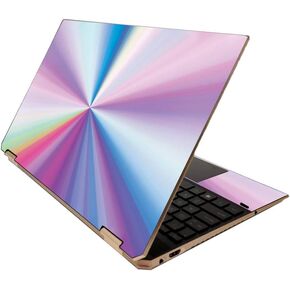 MightySkins Skin for HP Spectre x360 15" (2020) - Groovy 60s | Protective, Durable, and Unique Vinyl Decal wrap Cover | Easy to Apply, Remove, and Change Styles | Made in The USA