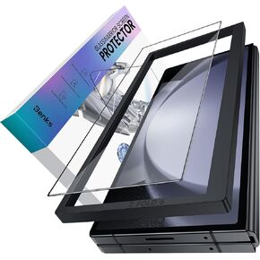 BENKS GlassWarrior for Samsung Galaxy Z Fold 6 Screen Protector, 9H+ Shatterproof [Military-Grade Protection], Superior Scratch Resistance Ultra HD Tempered Glass Front Screen Protector