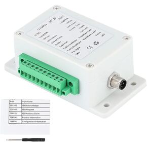 for nmea 2000 Converter, NMEA2000 Converter 9‑32V DC IP67 Waterproof Converter Box Convert Sensor Singal to NMEA2000 IP67 for Boat Yacht Marine Popular