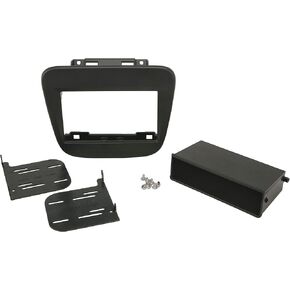 Scosche GM5218B Double DIN or Single DIN with Pocket Radio Installation Dash Kit Compatible with 2016-17 Chevy Malibu