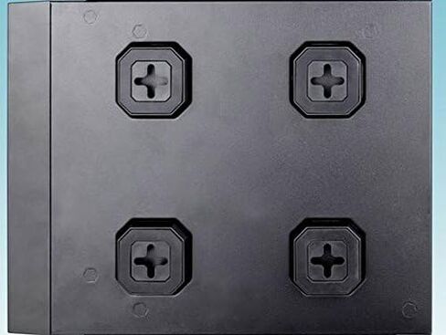 مجموعة أدوات نظام الكمبيوتر المكتبي/البرج/البرج/الكمبيوتر المكتبي HIGH POWER mITX-0DB بدون مروحة Mini ITX، باللون الأسود in Kuwait