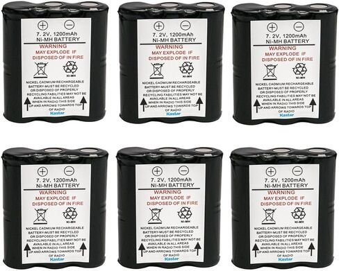 Kastar 1-Pack HNN9044A Battery Replacement for Motorola Radius P10, Radius P50 (compact, low power), Radius P60, HT10, SP10, SP21, SP50+ Compact, Motorola Spirit HP50 in Saudi Arabia
