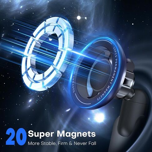 REYGEAK لحامل كأس Magsafe حامل الهاتف، 2 في 1 حامل كأس السيارة، حامل كأس الهاتف المغناطيسي، حامل كأس متعدد الوظائف حامل هاتف مناسب لسلسلة iPhone 15 14 13 12 Pro/Pro Max in Kuwait