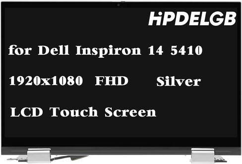 Replacement for Dell Inspiron 14 5410 2-in-1 LCD Display Touch Screen Digitizer Assembly Silver FHD 1920x1080 14.0" in Saudi Arabia