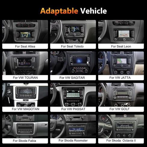 Hodozzy 2+64G ستيريو سيارة Android لسيارة VW Passat/Jetta/Golf/POLO/CADDY/BEETLE لمقعد Skoda مع Carplay اللاسلكي وAndroid Auto، راديو سيارة بشاشة تعمل باللمس 9 بوصة، بلوتوث GPS، WIFI، EQ، SWC، FM/RDS in Saudi Arabia