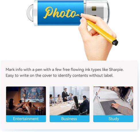 6 عبوات من محركات أقراص فلاش USB سعة 16 جيجابايت USB 2.0 محرك أقراص الإبهام، محرك أقراص فلاش - أسود/أحمر/أزرق/فضي/أخضر/ذهبي (16 جيجابايت، 6 ألوان مختلطة) in Kuwait