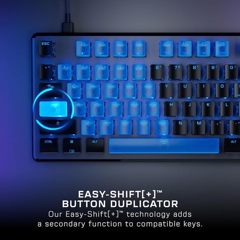 Turtle Beach Vulcan II Mini 65% Optical Gaming Keyboard - Customizable RGB Illumination, Detachable Cable, Button Duplicator, On-Board Profiles, Aluminum Plate, 200M Keystroke Durability - Black in Saudi Arabia