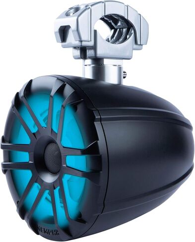Memphis Audio MXA60TB 6.5 بوصة سماعات Powersports متحدة المحور لقضبان اللف، أسود مع LED in Saudi Arabia