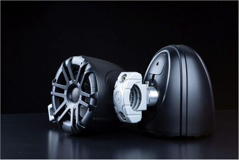 Memphis Audio MXA60TB 6.5 بوصة سماعات Powersports متحدة المحور لقضبان اللف، أسود مع LED in Saudi Arabia