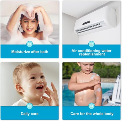 مرطب وجه الأطفال - لوشن مرطب للوجه للأطفال والمراهقين - العناية بالبشرة للأطفال بمكونات نباتية عضوية - كريم وجه نهاري/ليلي للبشرة الجافة أو الحساسة -2.53 أونصة سائلة، 75 مل in Kuwait