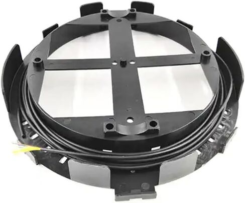 Copper and Fiber Optic Cable Wheel Slack Storage System | Pole Mount Wheel for Efficient Cable Management (SMALL WHEEL) in Saudi Arabia