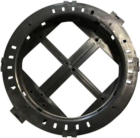 Copper and Fiber Optic Cable Wheel Slack Storage System | Pole Mount Wheel for Efficient Cable Management (SMALL WHEEL) in Saudi Arabia