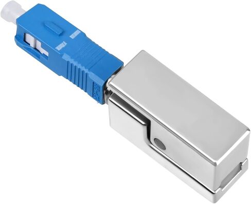 1 Pack FC Bare Fiber Optic Adapter Square Fiber Coupler Connector for Server Rack (FC Square) in Saudi Arabia