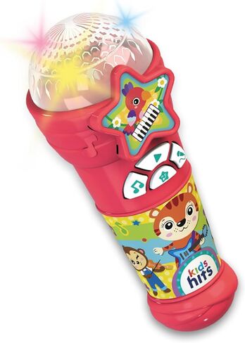 Kids Hits Educational Toddler Lightshow Microphone Toy - 2 Years and up (Blue) in Saudi Arabia