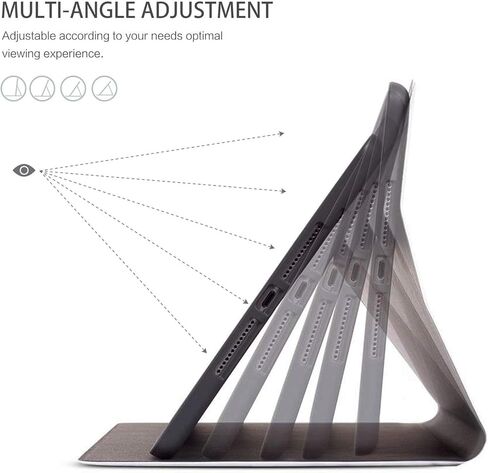 حافظة لجهاز Amazon Kindle الجيل العاشر 2019 بنمط عباد الشمس باللون الأسود مع ملصق سلحفاة لطيف وغطاء واقٍ خفيف الوزن مقاوم للصدمات لجهاز Kindle الجديد تمامًا الجيل العاشر 2019 in Kuwait