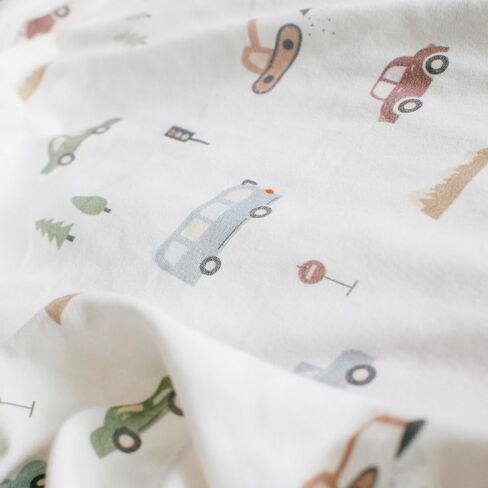 Organic Crib Sheets for Boys, Girls - Jersey Fitted Crib Sheet, Baby Crib Sheets Neutral, Crib Mattress Sheet, Cotton Crib Sheets, Breathable Crib Sheet, Baby Mattress Sheets (Farm Animals) in Saudi Arabia