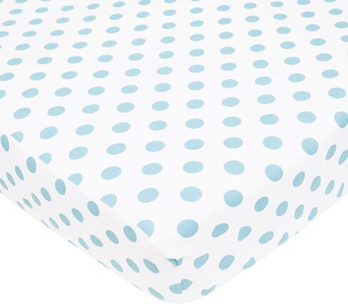 مجموعة مرتبة قياسية لسرير الأطفال والأطفال الصغار مصنوعة من القطن بنسبة 100% من شركة American Baby Company، وملاءة مثبتة باللون الأصفر وتنورة رمادية، للأولاد والبنات in Saudi Arabia