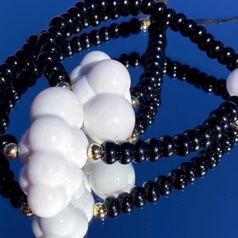 Cloud Phone Charms┃High-Quality Beaded Phone Lanyard Wrist Strap┃ Phone Lanyard in Saudi Arabia