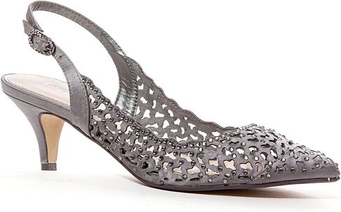Dressy Sling Back Low Heel Shoes with Rhinestones Women's JEWEL in Saudi Arabia