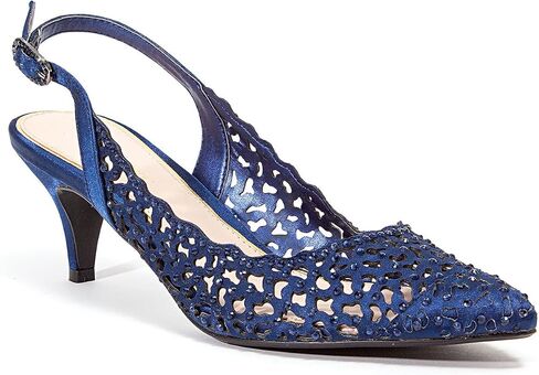 Dressy Sling Back Low Heel Shoes with Rhinestones Women's JEWEL in Saudi Arabia