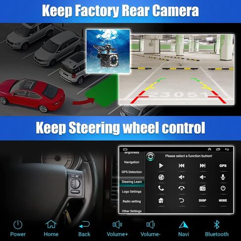 1G+32G Car Stereo Radio for Chevrolet Chevy Silverado Equinox Traverse Tahoe GMC Acadia Sierra Buick Enclave 7" Touch Screen Android 11 Radio with GPS Bluetooth FM RDS WiFi Mirror Link Backup Camera in Saudi Arabia