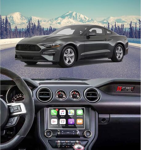 for 2015-2021 2022 2023 Ford Mustang Sync3 8 Inch Tempered Glass Screen Protector Ranger/Bronco/Maverick/Explorer/Escape Sync3 Protective Film 9H Clear Anti-Scratch Accessories LCD touchscreen in Saudi Arabia