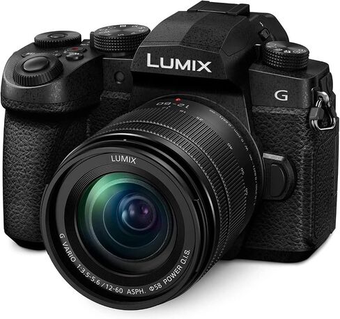 كاميرا باناسونيك DC-G95MDK LUMIX G95 20.3 ميجابكسل بدون مرآة 12-60 مم F3.5-5.6 MFT 3 بوصة حزمة عدسات OLED مع حقيبة كاميرا ديكو جير وملحقاتها وبطاقة ذاكرة Lexar 64 جيجابايت SDXC in Saudi Arabia