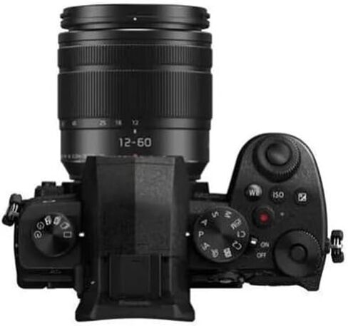 كاميرا باناسونيك DC-G95MDK LUMIX G95 20.3 ميجابكسل بدون مرآة 12-60 مم F3.5-5.6 MFT 3 بوصة حزمة عدسات OLED مع حقيبة كاميرا ديكو جير وملحقاتها وبطاقة ذاكرة Lexar 64 جيجابايت SDXC in Saudi Arabia