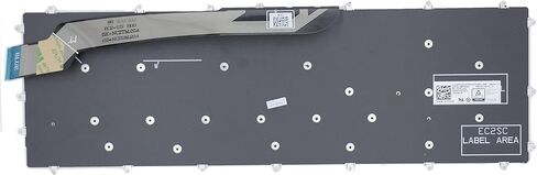 لوحة مفاتيح بديلة لأجهزة الكمبيوتر المحمول Dell G7 7588 7590 7790، G5 5587 5590، G3 3579 3779 3590 Series، لوحة مفاتيح بديلة Dell G7 7588 مع إطار أحمر بتصميم أمريكي in Kuwait