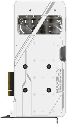 MAXSUN GeForce RTX 4060 8G GDDR6 Video Gaming Graphics Card, PCIE 4.0, 128 Bit, 3X Display Port 1.4a, HDMI 2.1, DLSS 3 PC Computer Graphics Cards White GPU in Saudi Arabia