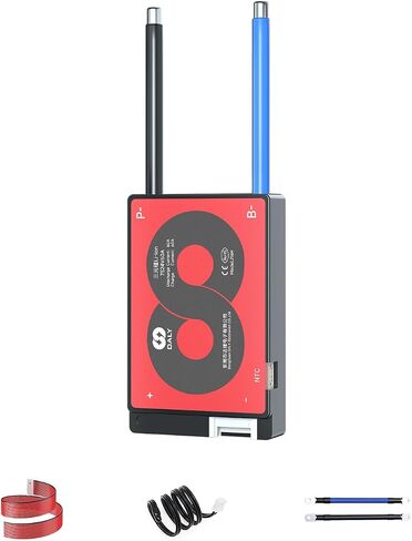 DALY 4S-16S BMS 15A to 200A Protection Board with Balance Wire and Temperature Sensor for Lithium Battery Pack（Li-ion 7S 24V,60A） in Saudi Arabia