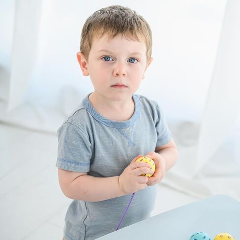 Edushape Flexi Baby Connects - Large Textured Solid Color Pop Beads for Toddlers 1-3, 2-4, 4-6 Years and Up – Snap Beads Connecting Toys for Baby Enhances Motor Skills, Tactile Senses for Kids in Saudi Arabia