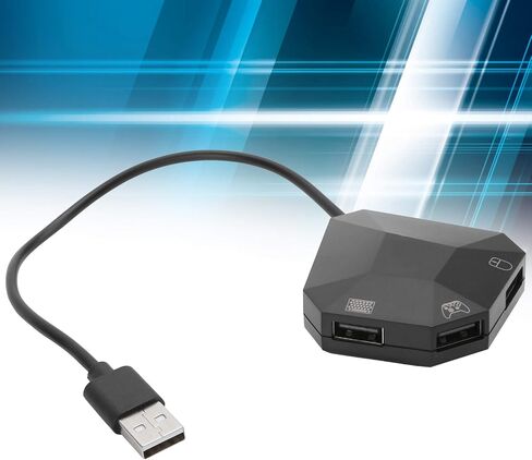 محول ماوس لوحة المفاتيح من ASHATA لأجهزة Xbox One وPS3 وXbox360 ومجموعة مهايئ وحدة تحكم USB لمفتاح N in Saudi Arabia