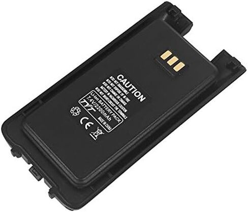 حزمة بطارية TYT 7.4 فولت 2200 مللي أمبير في الساعة متوافقة مع MD-390 ونظام تحديد المواقع العالمي MD-390 DMR المقاوم للماء، أسود in Kuwait