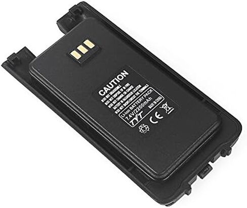 حزمة بطارية TYT 7.4 فولت 2200 مللي أمبير في الساعة متوافقة مع MD-390 ونظام تحديد المواقع العالمي MD-390 DMR المقاوم للماء، أسود in Kuwait