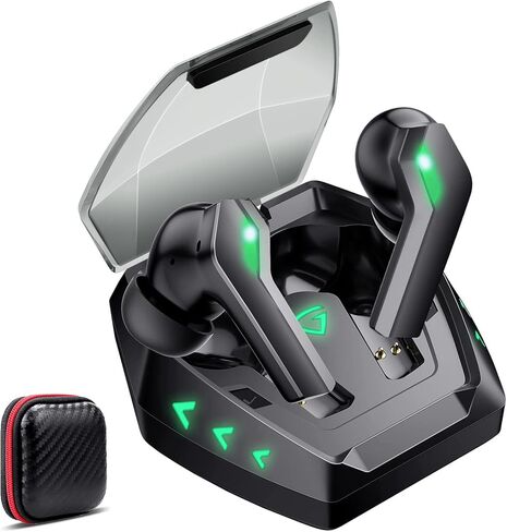 سماعات أذن لاسلكية بلوتوث 5.3 لهواتف سامسونج فولد 6 فليب 5 وآيفون 15 14 13 وخاصية إلغاء الضوضاء وصوت جهير وميكروفون داخل الأذن لجهاز iPad Galaxy S24 S23 FE S22 Ultra S21 Oneplus Open Pixel 8 7 in Kuwait