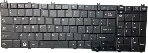 Laptop Keyboard for Toshiba Satellite C650 C655 C660 C665 L550 L650 L655 L670 L675 L770 L750D L755 B350 Series 9Z.N4WGV.001 in Saudi Arabia