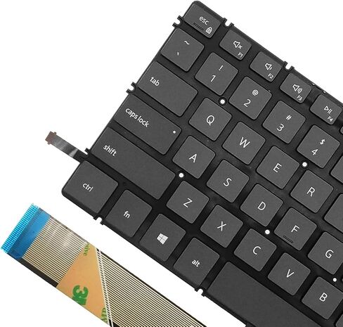 لوحة مفاتيح بديلة للكمبيوتر المحمول Dell Inspiron 5390 5391 5490 5491 7490 7491 تخطيط أمريكي in Saudi Arabia