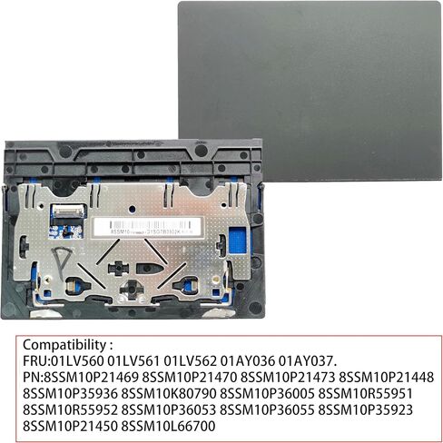 Genuine Original Trackpad for Thinkpad T470 T480 T570 T580 P51S P52S E480 E580 Compatible 8SSM10P21450 in Kuwait