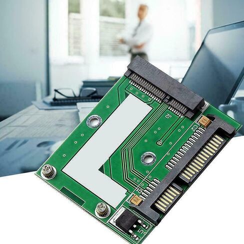 SaiDian 1Pcs Mini PCIE MSATA SSD to 2.5" SATA Drive Adapter Converter Module Board in Saudi Arabia