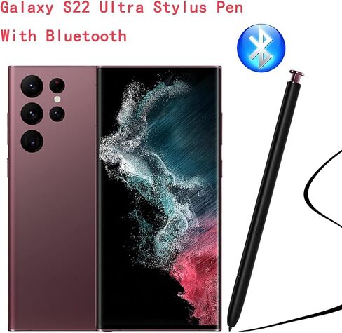 2 Pack S22 Ultra S Pen Replacement for Samsung Galaxy S22 Ultra Stylus Touch S Pen,WithoutBluetooh (Black) in Saudi Arabia