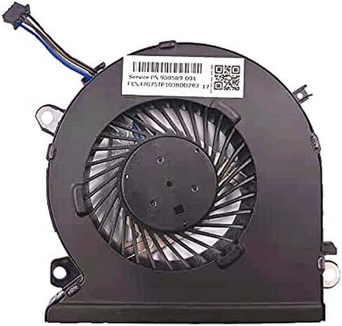 استبدال مروحة تبريد وحدة المعالجة المركزية الجديدة لـ HP Pavilion Power 15-CB 15-CB076TX 15-CB000 15-CB077CL 15-CB011TX 15-CB009TX 15-CB010TX 15-CB009TX 15-CB075TX 15-CB074TX 15-CB073TX Series 930589-001 FAN in Saudi Arabia