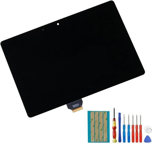 شاشة LCD متوافقة مع Kindle Fire HDX 8.9 بوصة 90PIN شاشة لمس بديلة GU045RW LCD مجموعة اللوحة الأمامية + لاصق وأدوات in Saudi Arabia